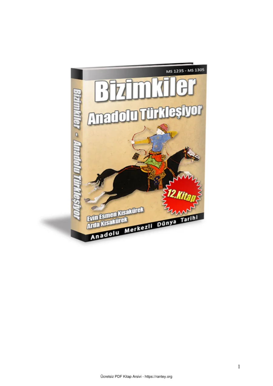 Anadolu Merkezli Dünya Tarihi 12 Anadolu Türkleşiyor kapak görseli