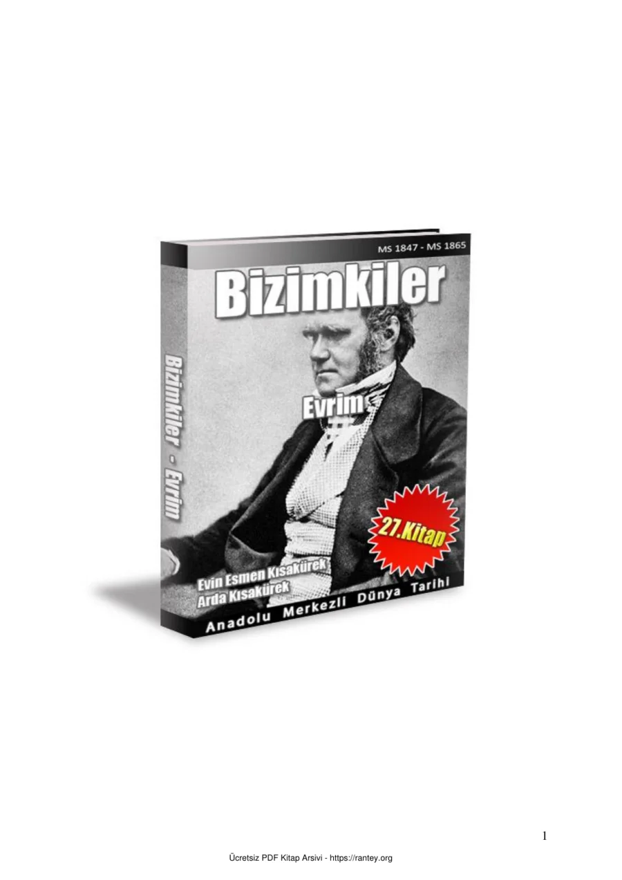 Anadolu Merkezli Dünya Tarihi 27 Evrim kapak görseli