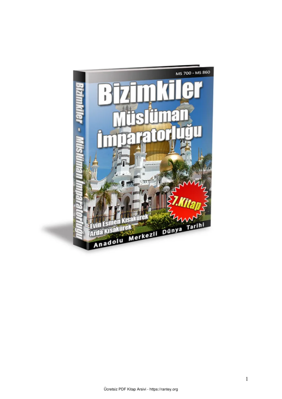 Anadolu Merkezli Dünya Tarihi 7 Müslüman İmparatorluğu kapak görseli