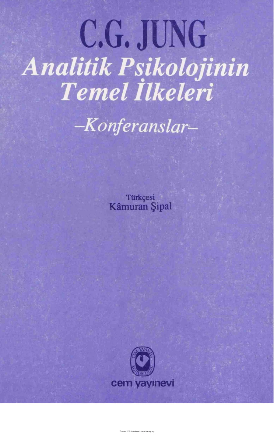 Analitik Psikolojinin Temel İlkeleri kapak görseli