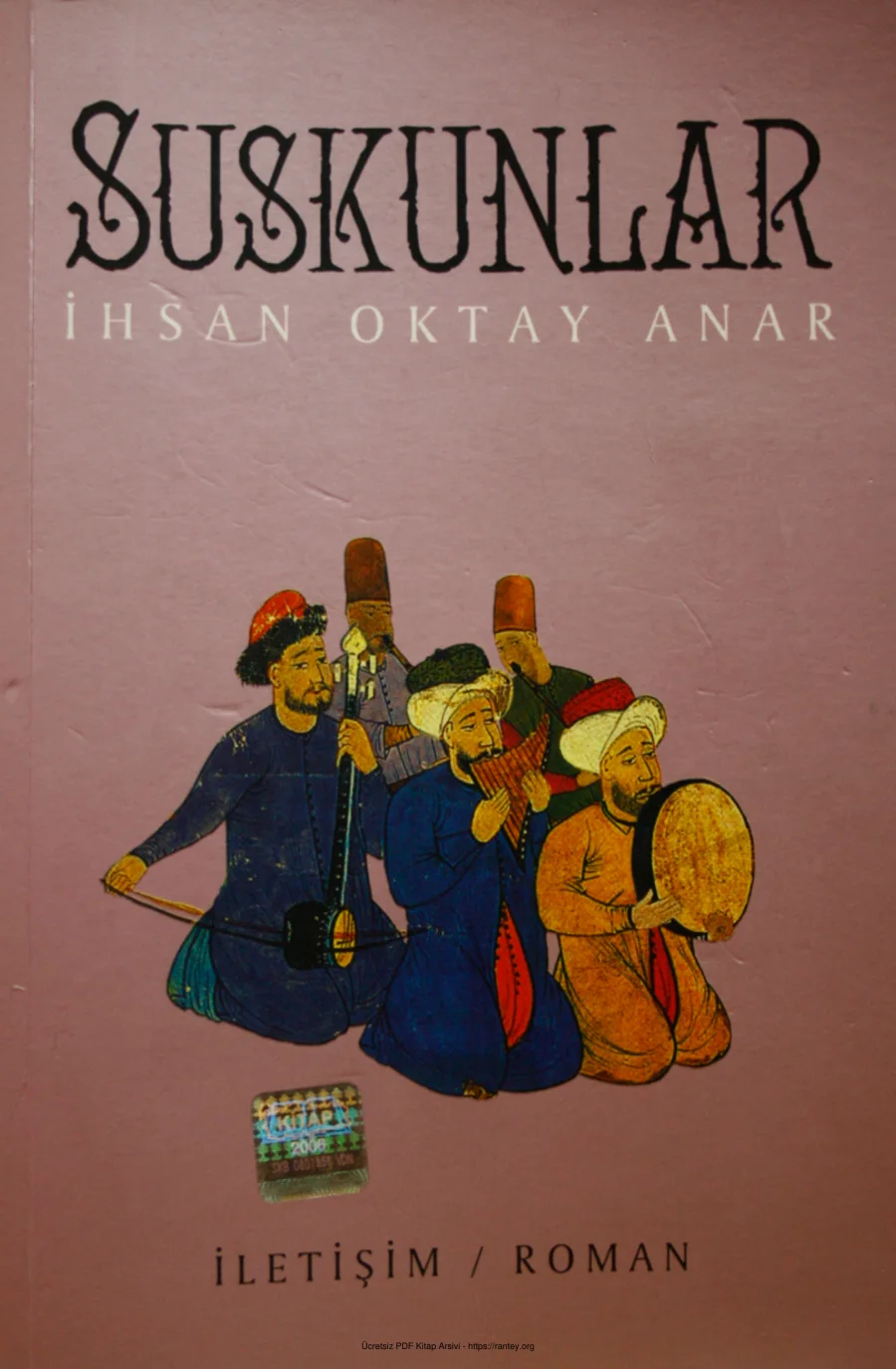 Anar Suskunlar kapak görseli