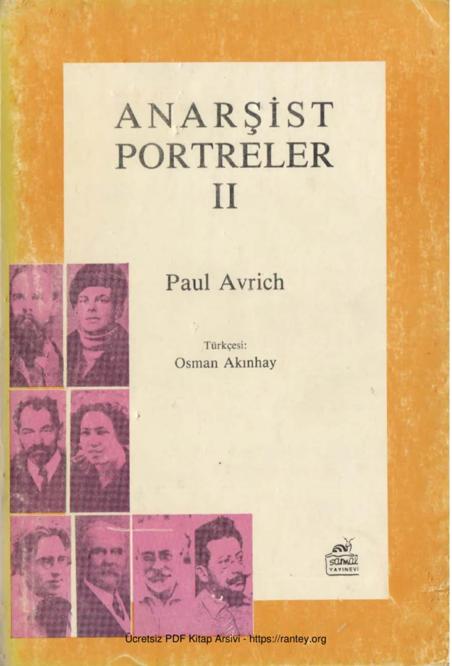 Anarşist Portreler 2 kapak görseli