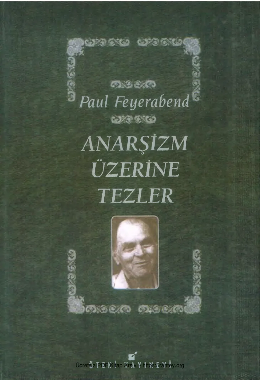 Anarşizm Üzerine Tezler kapak görseli