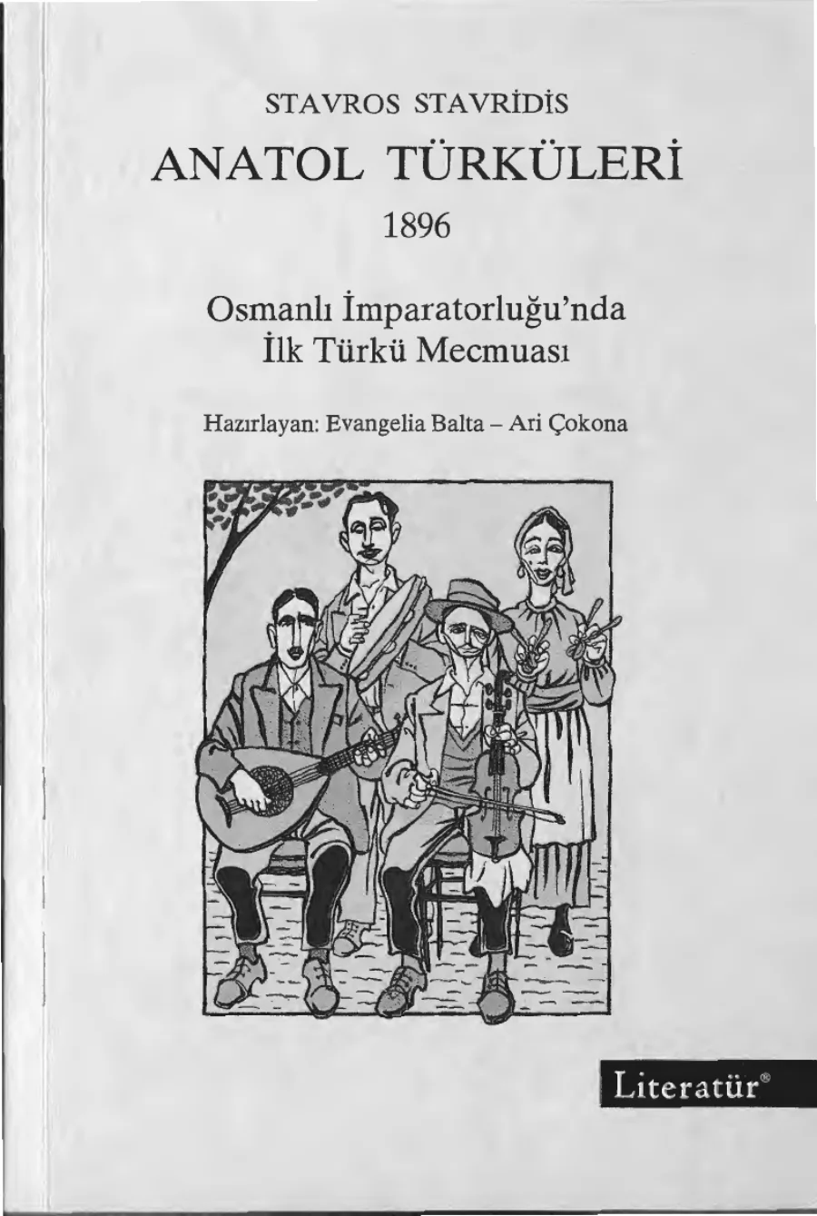 Anatol Türküleri kitap kapağı