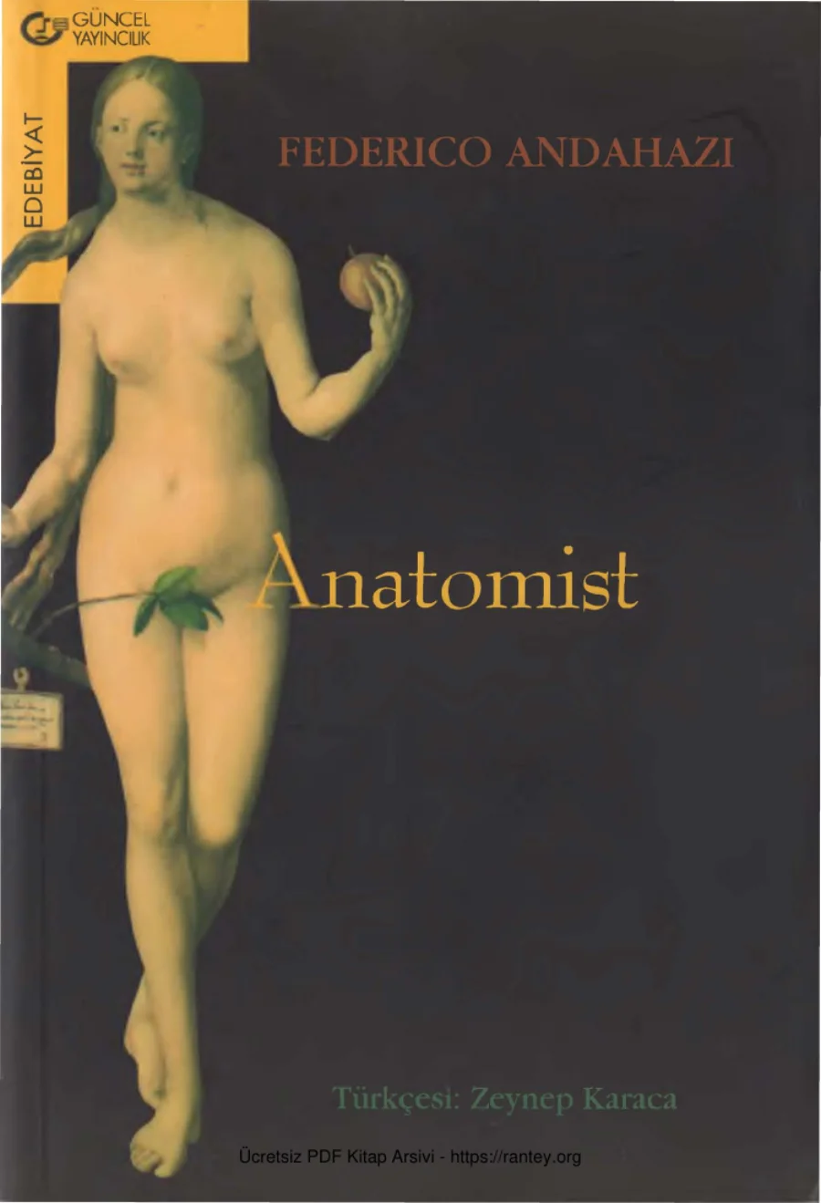 Anatomist kapak görseli