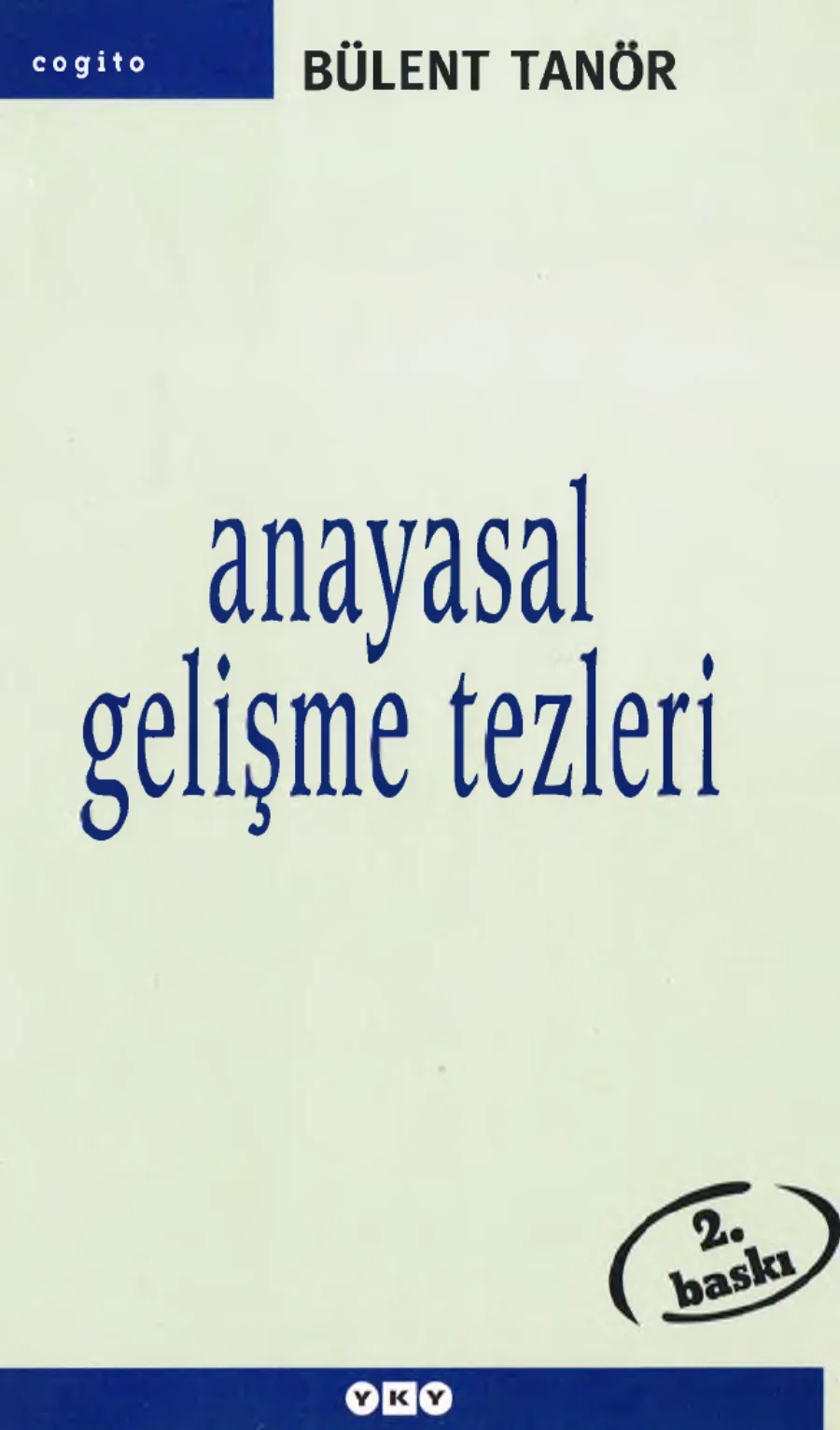 Anayasal Gelişme Tezleri 1 PDF kapak görseli