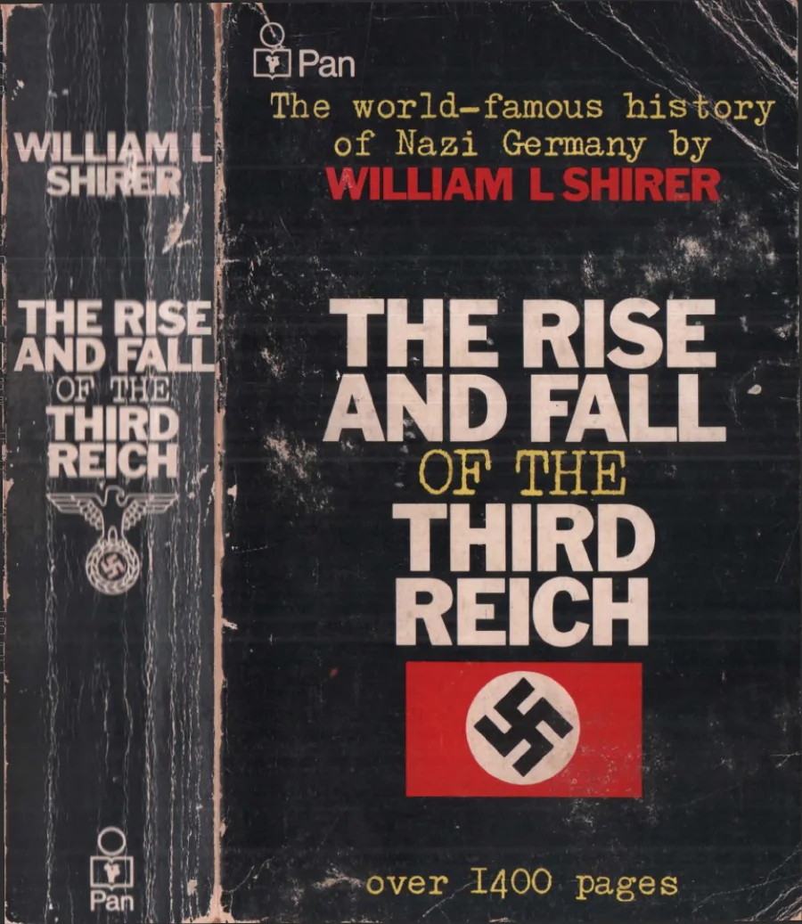 and Fall Of The Third Recich Pan Books kitap kapağı