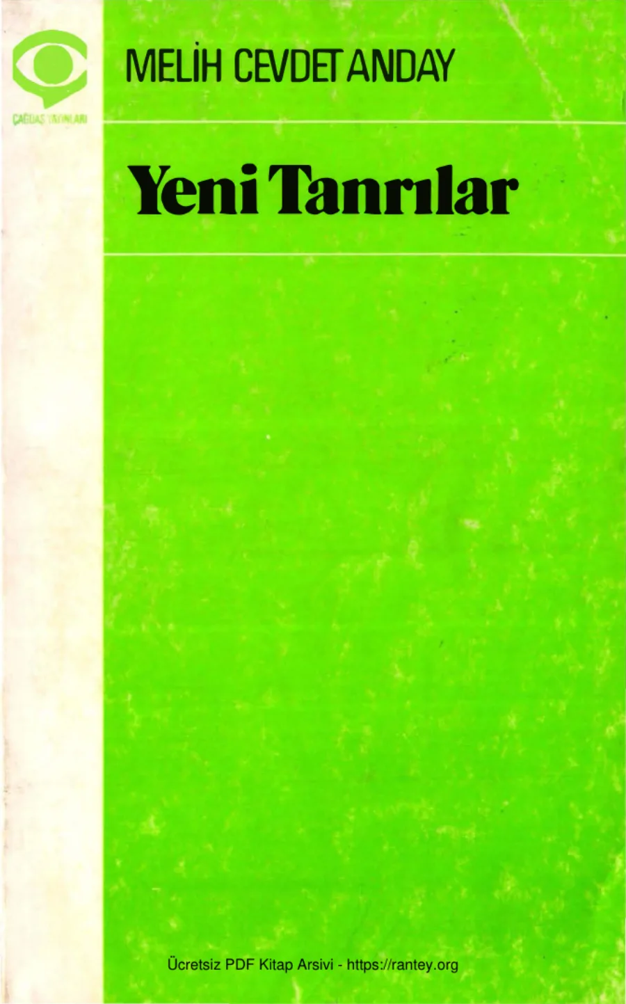 Anday Yeni Tanrılar kapak görseli