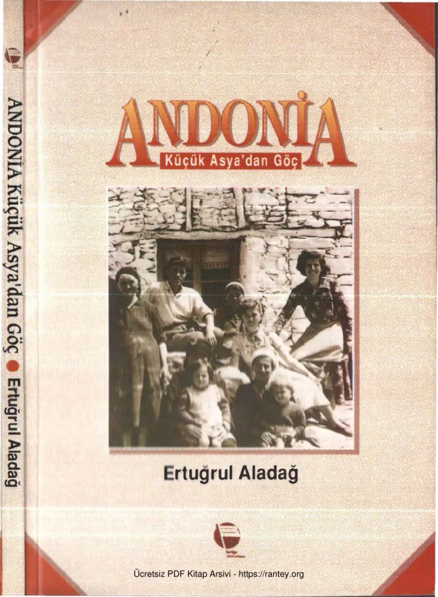 Andonia Küçük Asyadan Göç kapak görseli
