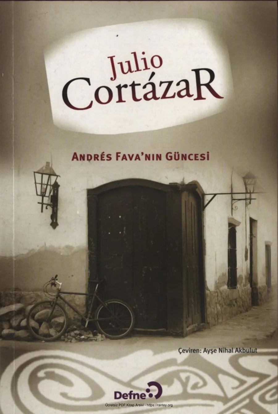 Andres Favanın Güncesi kapak görseli