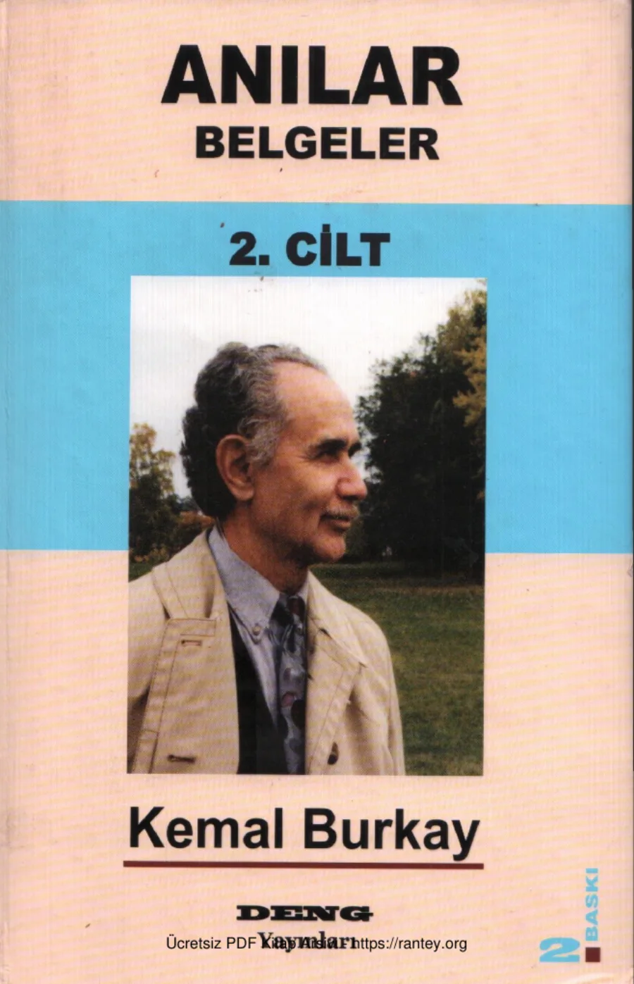 Anılar Belgeler Cilt 2 Roja kapak görseli