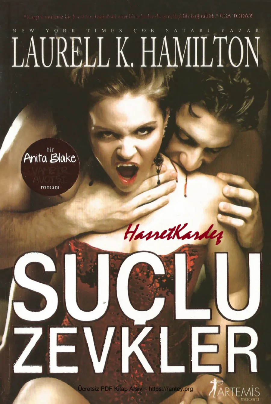 Anita Blake 1 Suçlu Zevkler kapak görseli