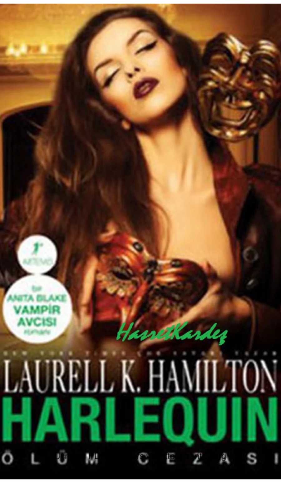 Anita Blake 15 Harlequin Ölüm Cezası kapak görseli