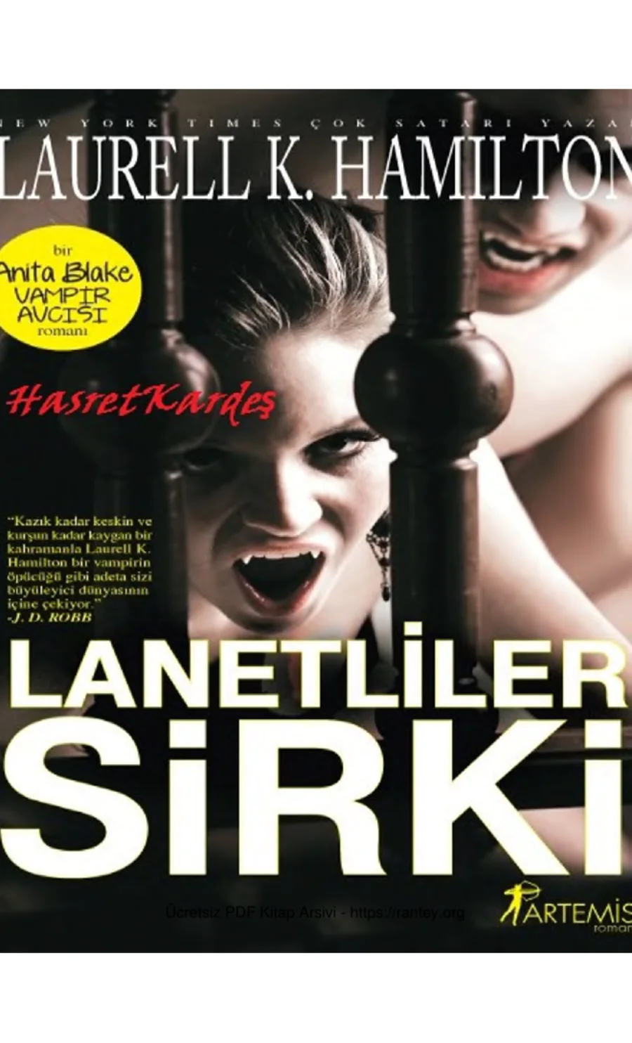 Anita Blake 3 Lanetliler Sirki kapak görseli