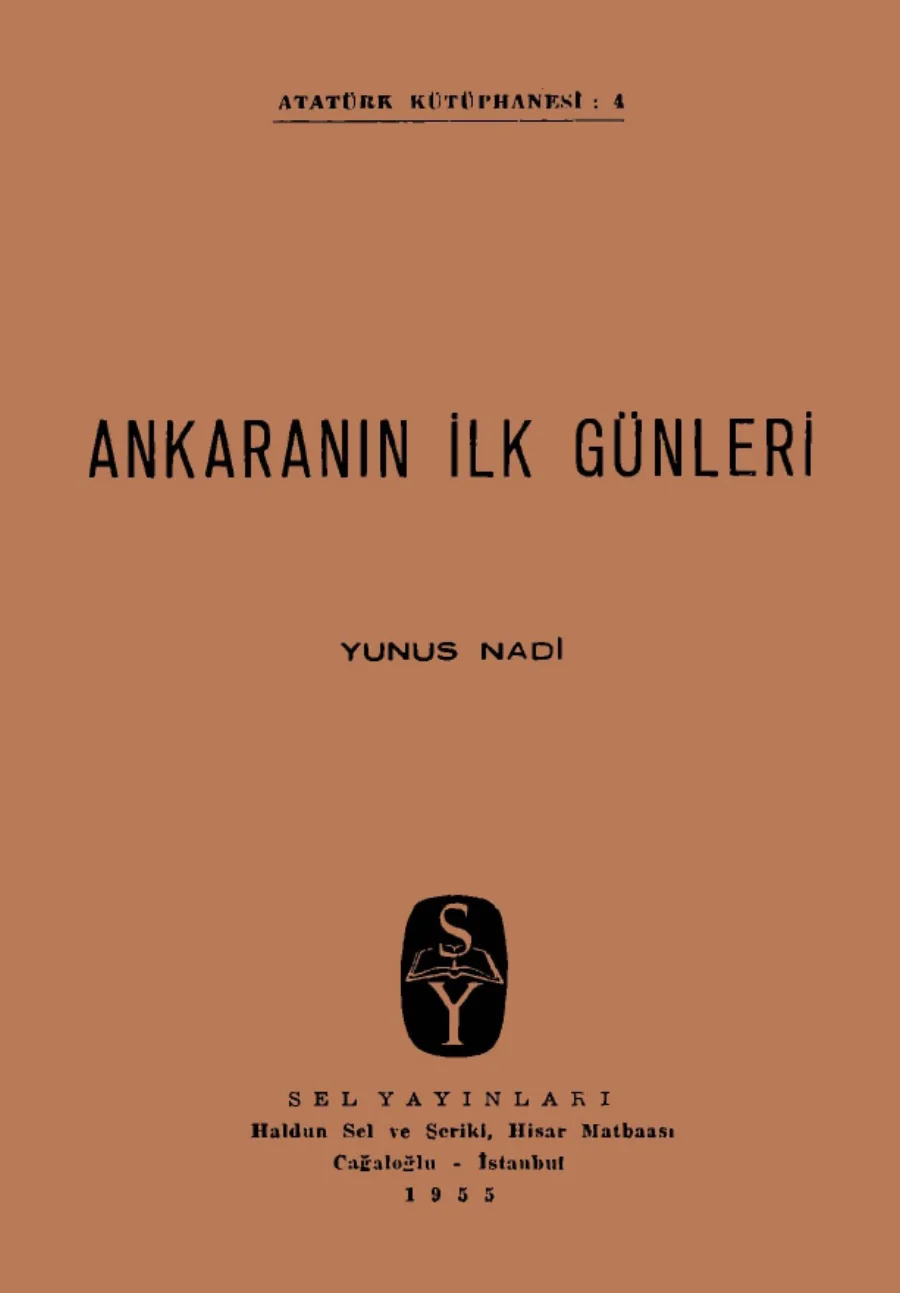 Ankara'nın İlk Günleri kapak görseli