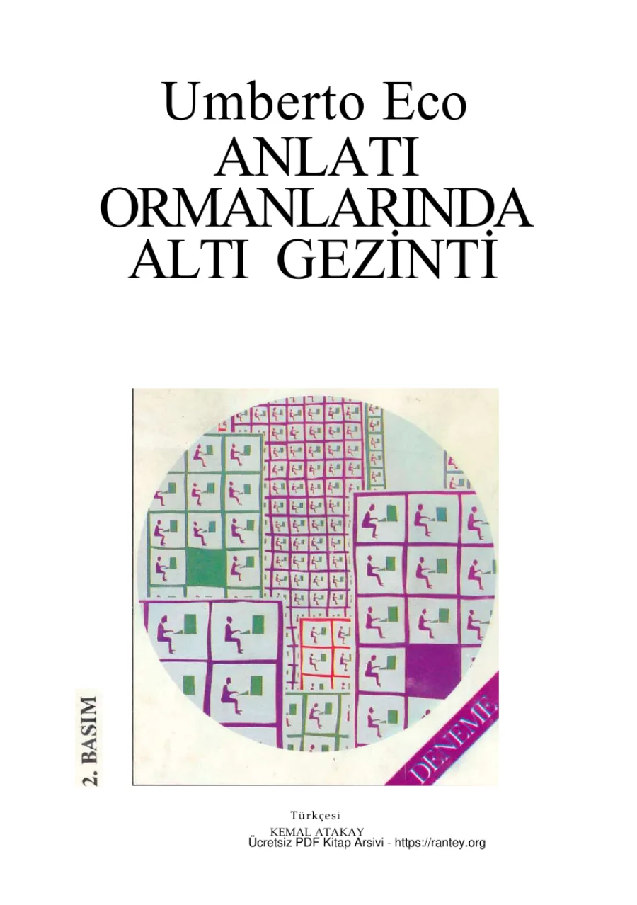 Anlatı Ormanlarında Altı Gezinti kapak görseli