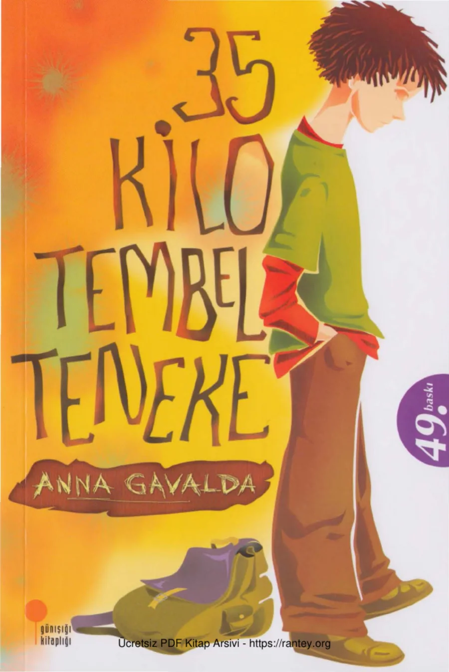 Anna Gavalda 35 Kilo Tembel Teneke kapak görseli