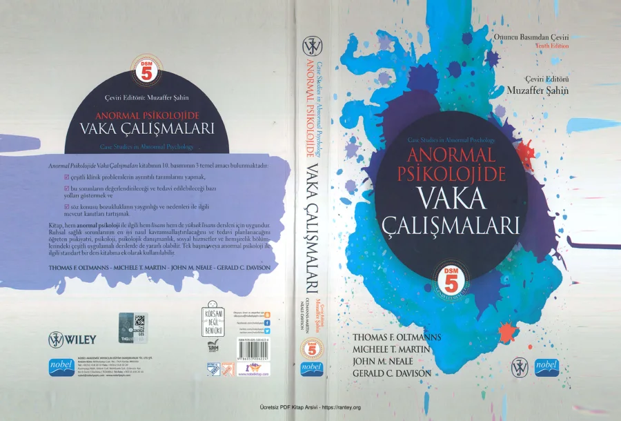Anormal Psikolojide Vaka Çalışmaları DSM-5 kapak görseli