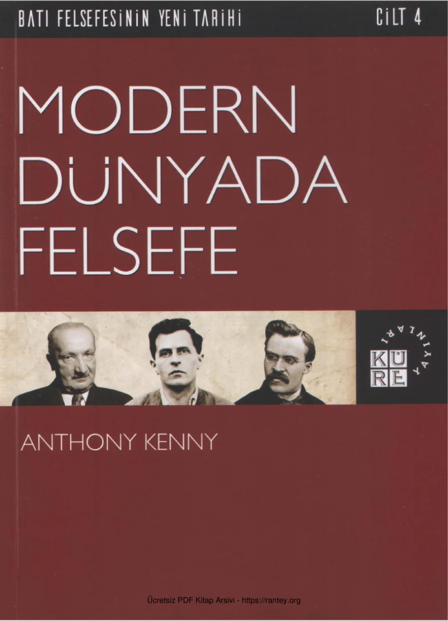 Anthony Kenny Batı Felsefesinin Yeni Tarihi Cilt 4 Modern Dünyada Felsefe kapak görseli