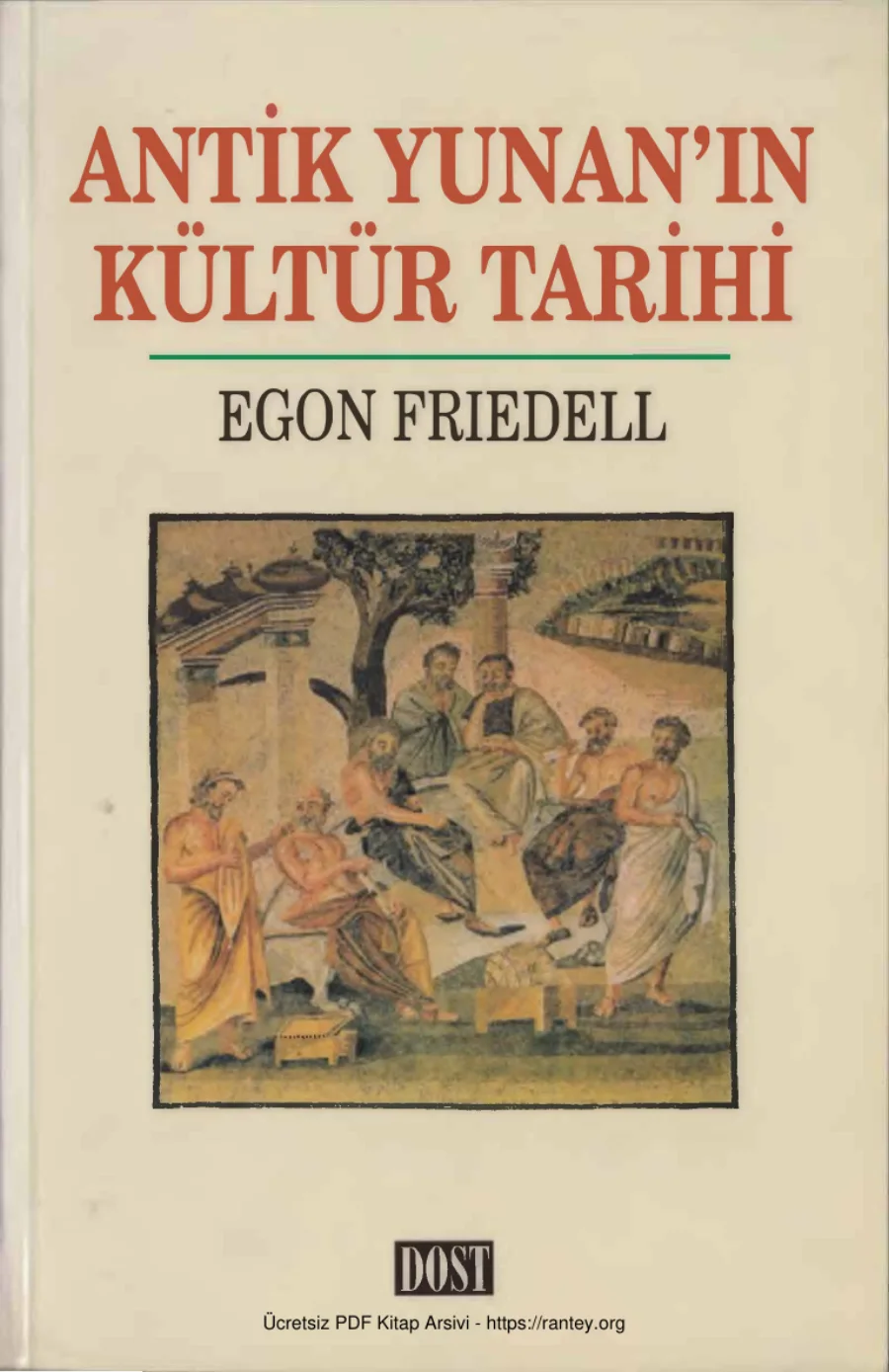 Antik Yunan'ın Kültür Tarihi kapak görseli