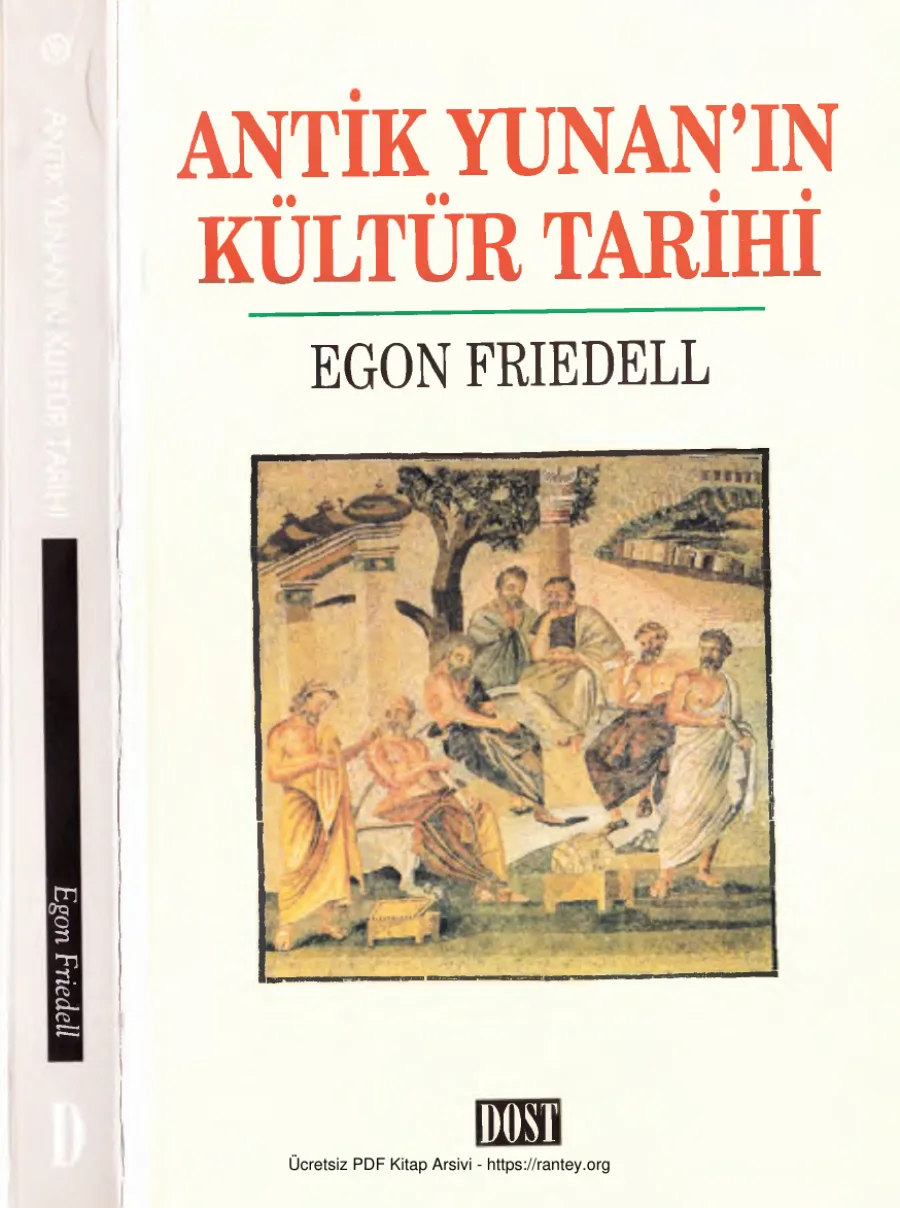 Antik Yunanın Kültür Tarihi kapak görseli