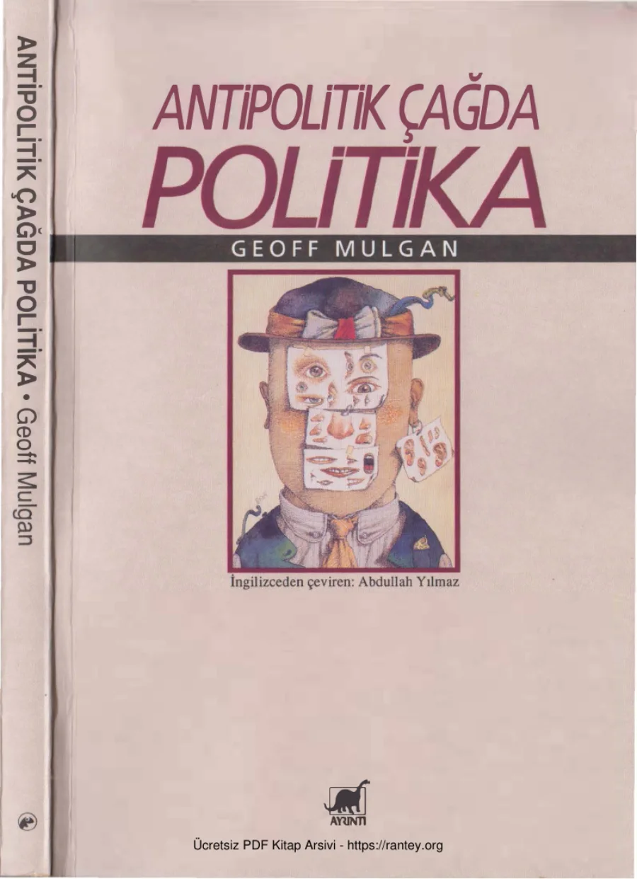 Antipolitik Çağda Politika kapak görseli