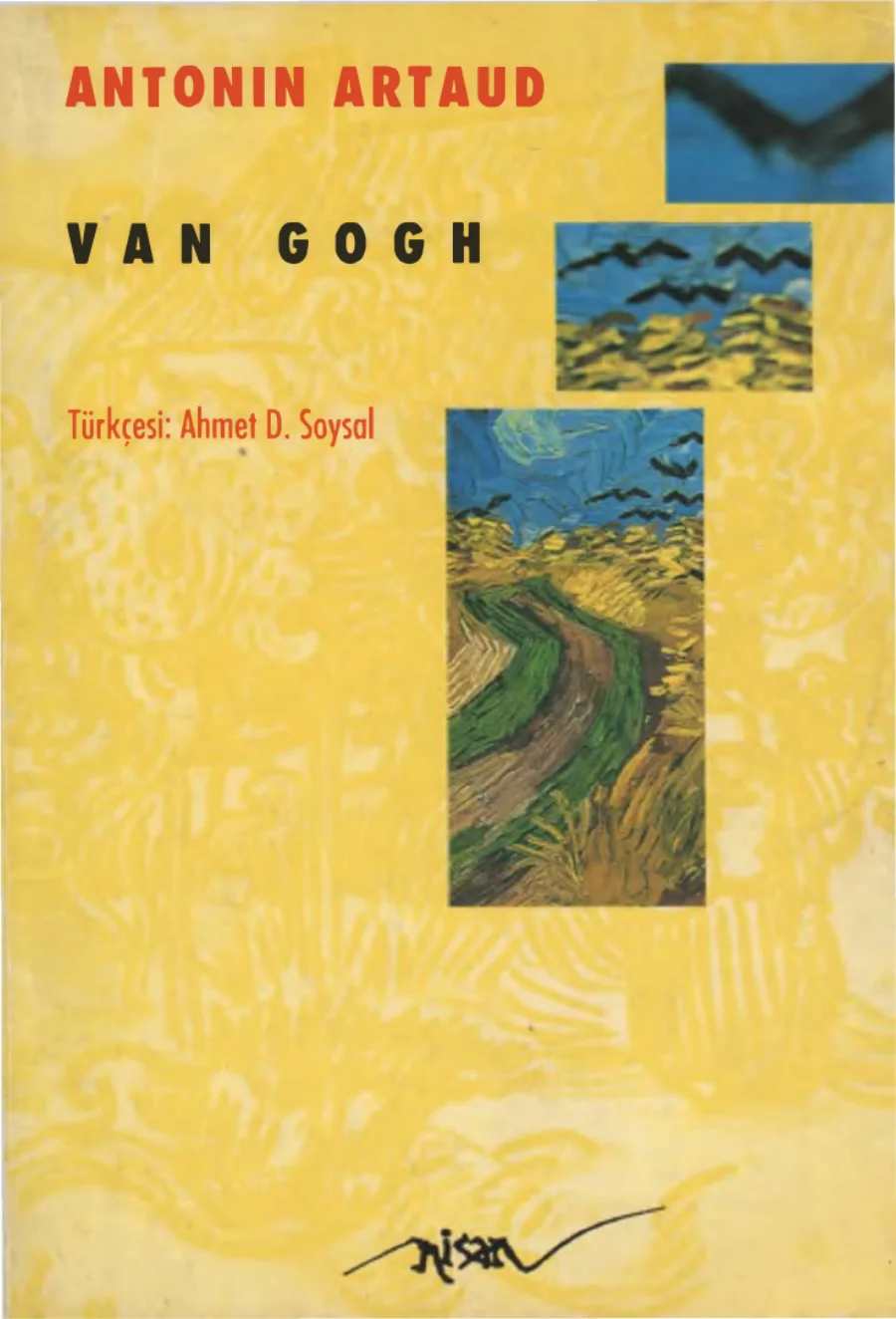 Antonin Artaud kitap kapağı
