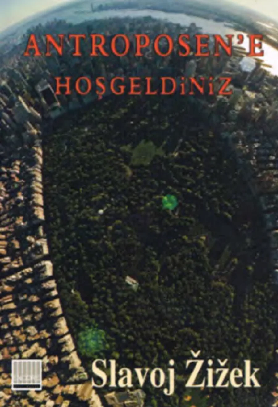Antroposene Hoşgeldiniz kitap kapağı