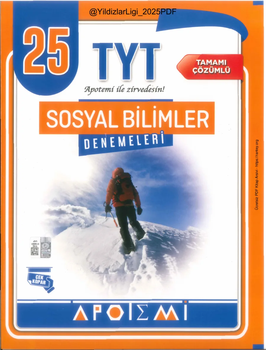 APOTMİ TYT SOSYAL DENEM 2025 kapak görseli