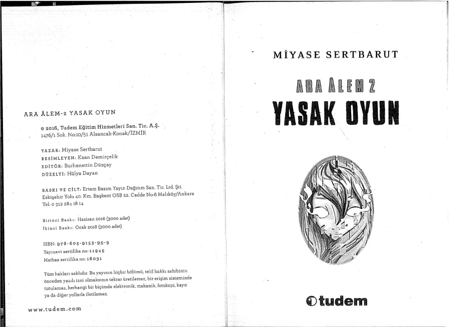 Ara Âlem 2: Yasak Oyun kapak görseli
