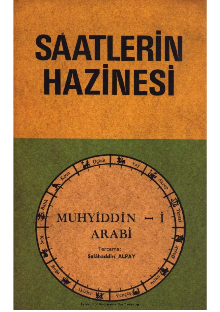 Arabi Saatlerin Hazinesi kapak görseli