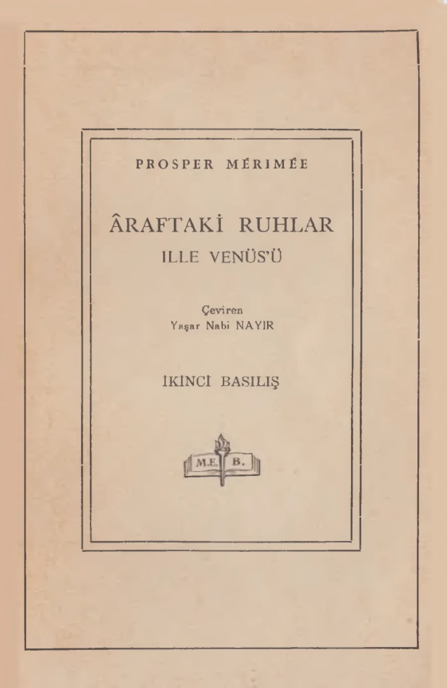 Araftaki Ruhlar Ille Venüsü kapak görseli