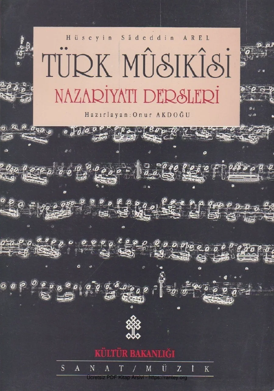 Arel Türk Musikisi Nazariyatı Dersleri kapak görseli