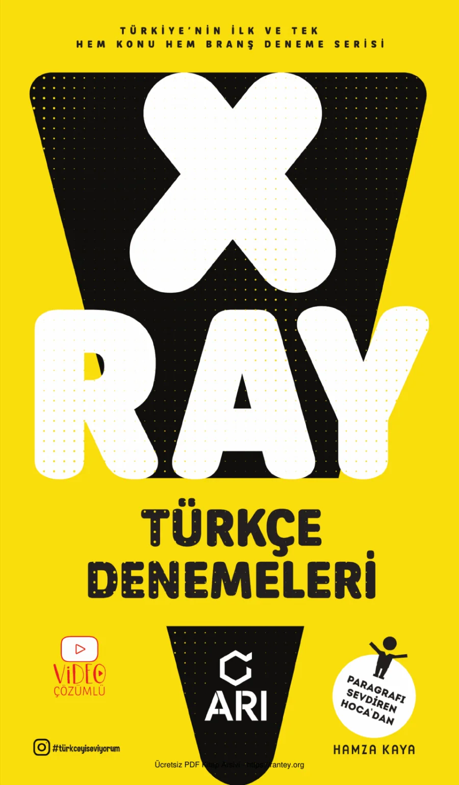 Arı XRAY TYT Türkçe Denemeleri 2018 2019 kapak görseli