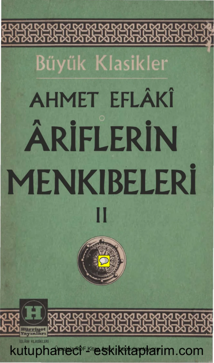 Ariflerin Menkıbeleri 2 kapak görseli