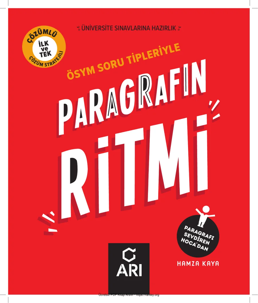 ArıYayınlarıParagrafınRitmi kapak görseli