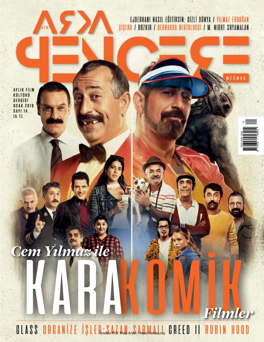 Arka Pencere Sayı 14 - Ocak 2019 kitap kapağı