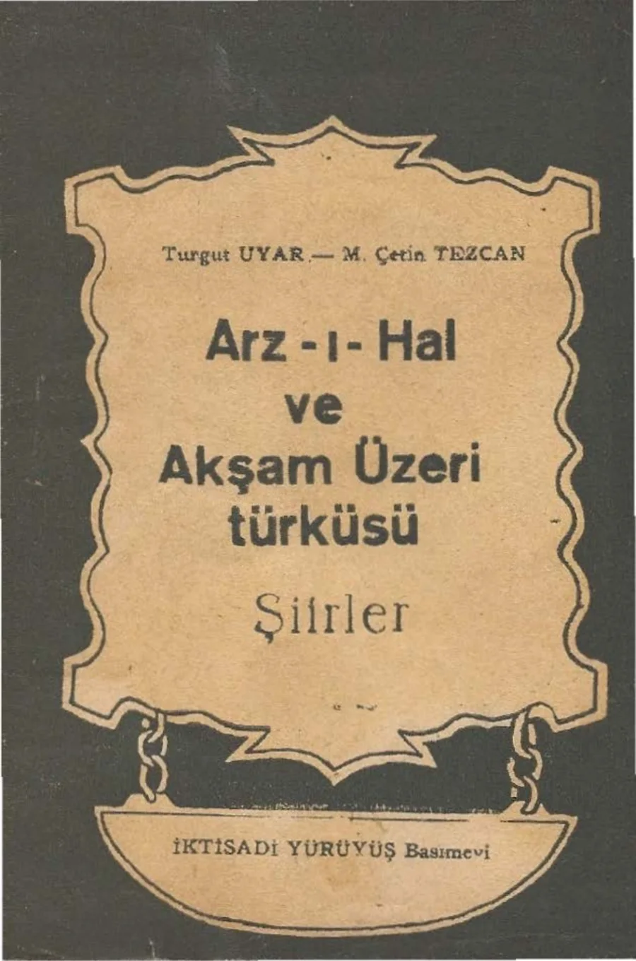 Arz-ı Hal ve Akşam Üzeri Türküsü kapak görseli