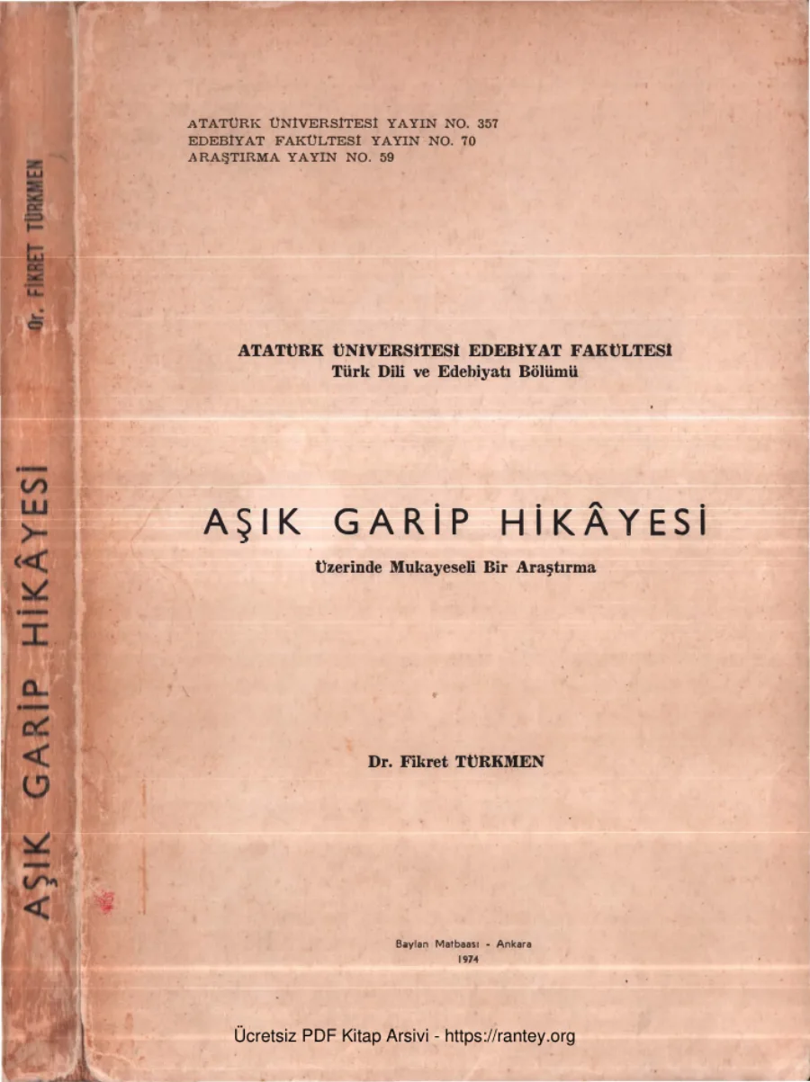Aşık Garip Hikayesi kapak görseli