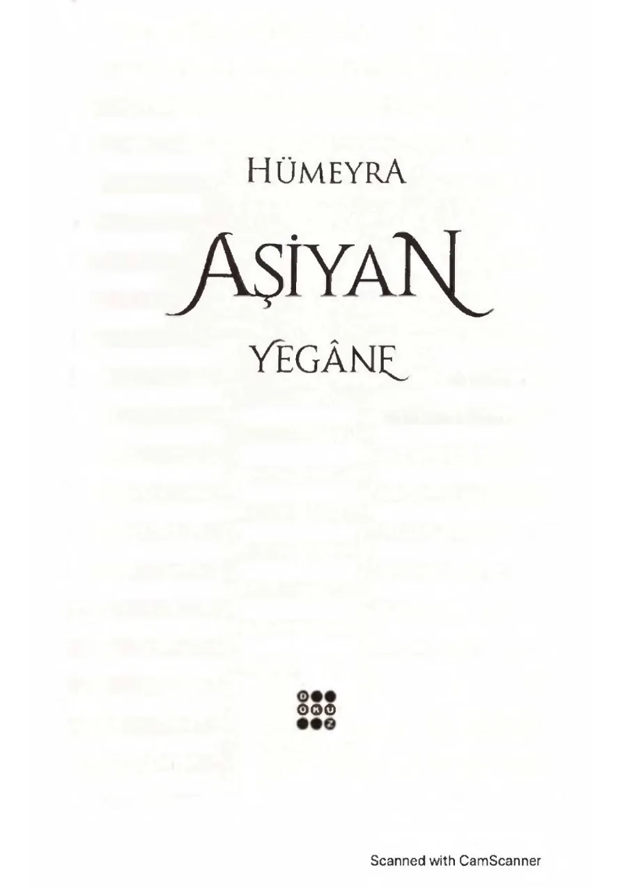 Aşiyan 3: Yegane kapak görseli