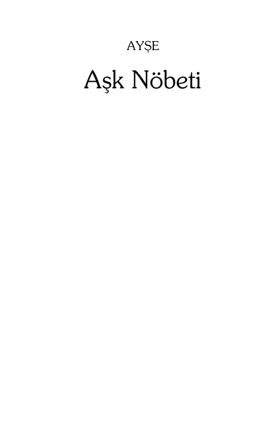Aşk Nöbeti kapak görseli