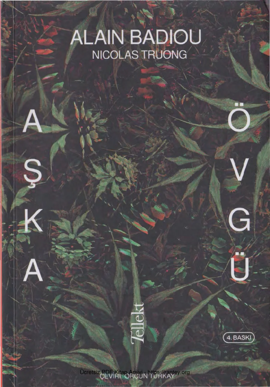 Aşka Övgü kapak görseli
