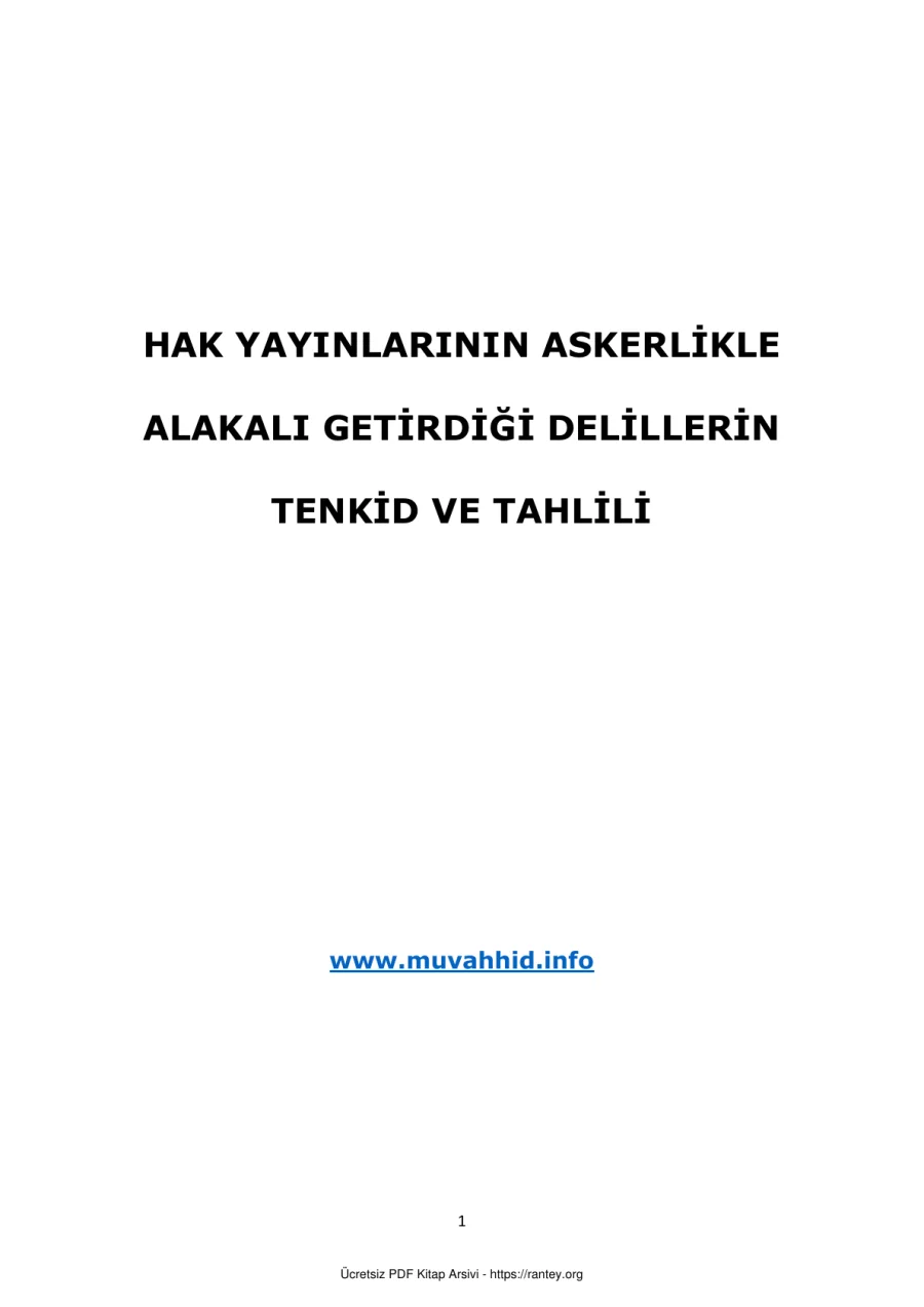 askerlik Ebu Abdulmumin Tekin Mıhçı kapak görseli