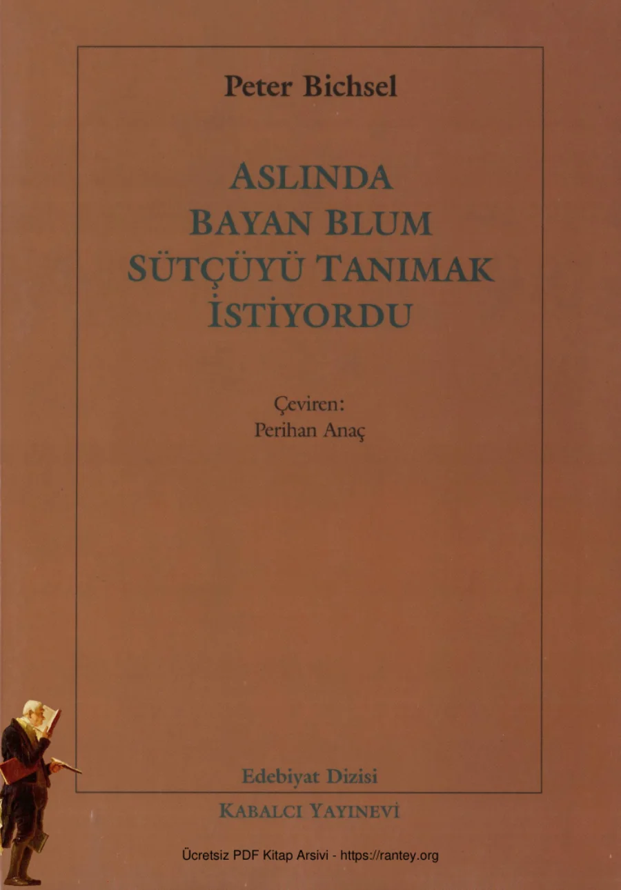 Aslında Bayan Blum Sütçüyü Tanımak İstiyordu kapak görseli