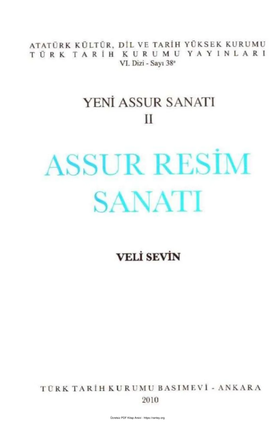 Assur Resim Sanatı kapak görseli