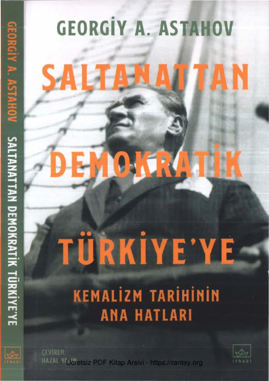 Astahov Saltanattan Demokratik Türkiyeye kapak görseli