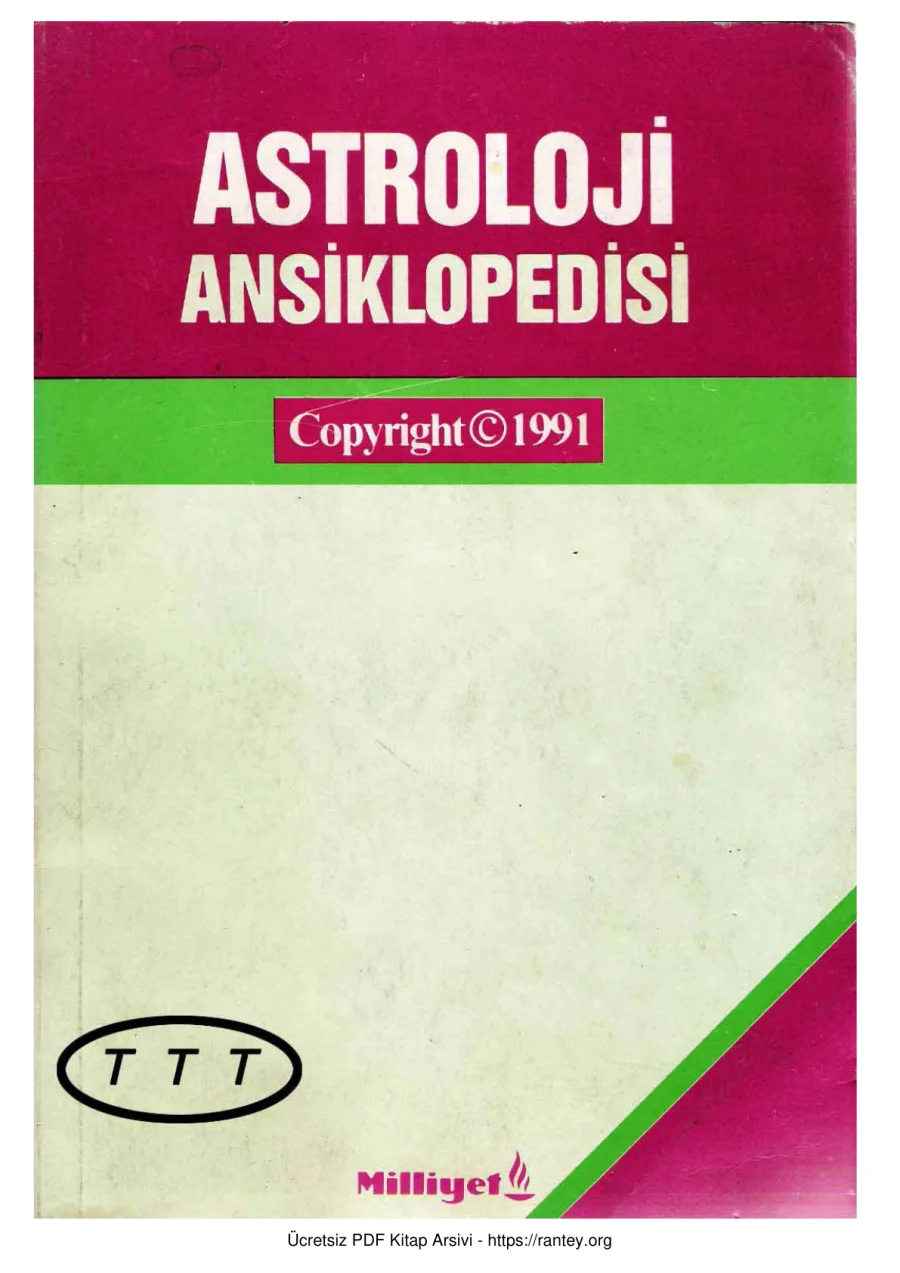 Astroloji Ansiklopedisi kapak görseli