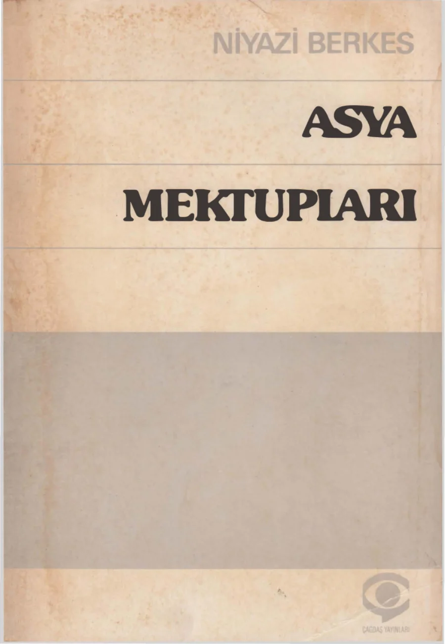 Asya Mektupları kapak görseli