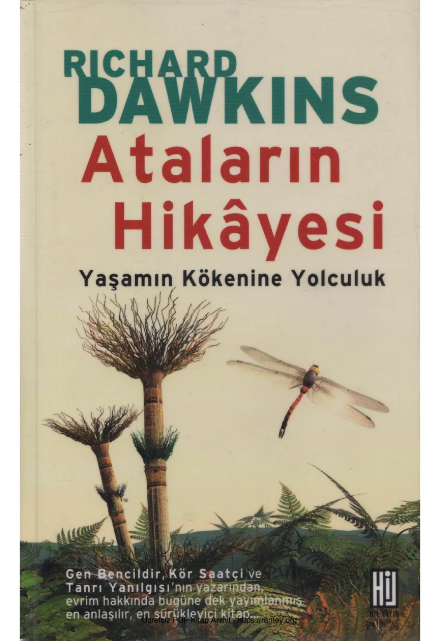 Ataların Hikyesi Yaşamın Kökenine Yolculuk kapak görseli