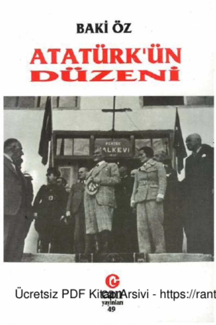 Atatürk'ün Düzeni kapak görseli